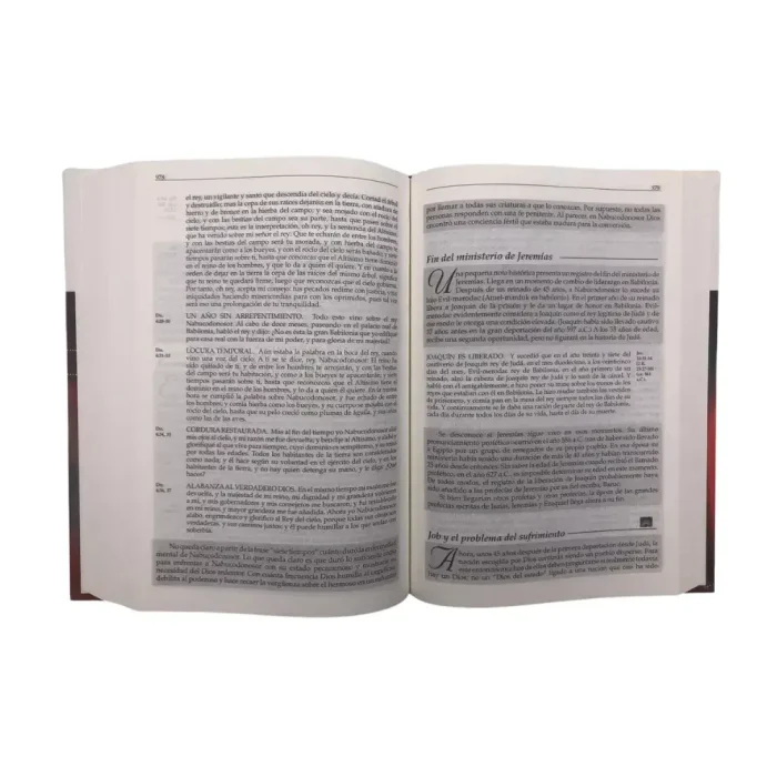 Biblia Cronológica RVR - Tapa dura - Imagen 2
