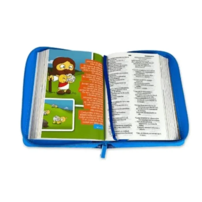 Biblia Mi gran viaje RVR - Azul - Imagen 2