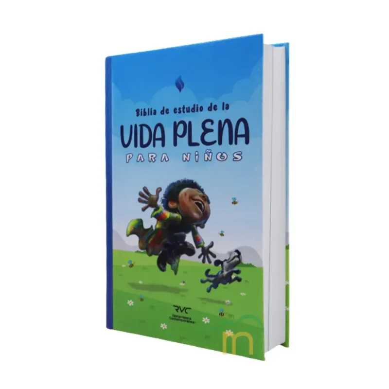 Biblia de Estudio para niños Vida Plena RVC