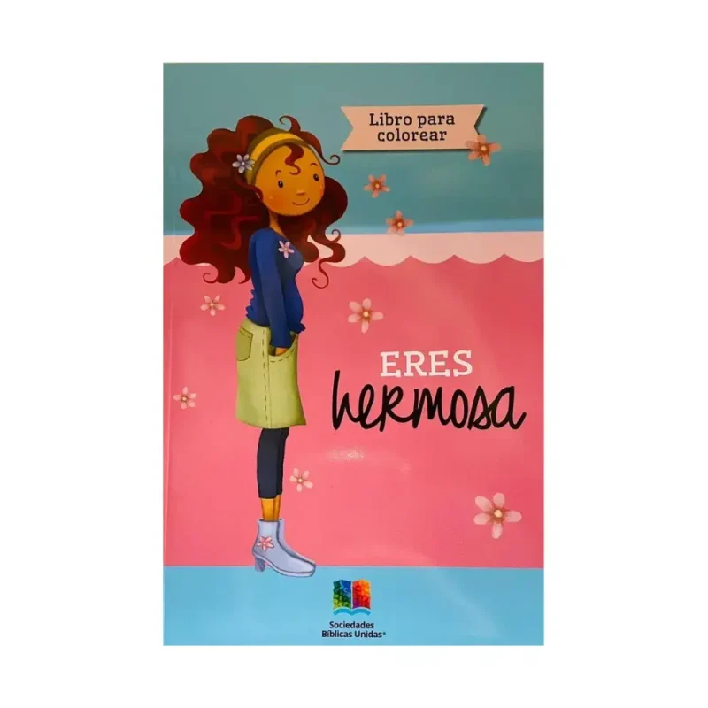 Eres hermosa libro diario para colorear niñas