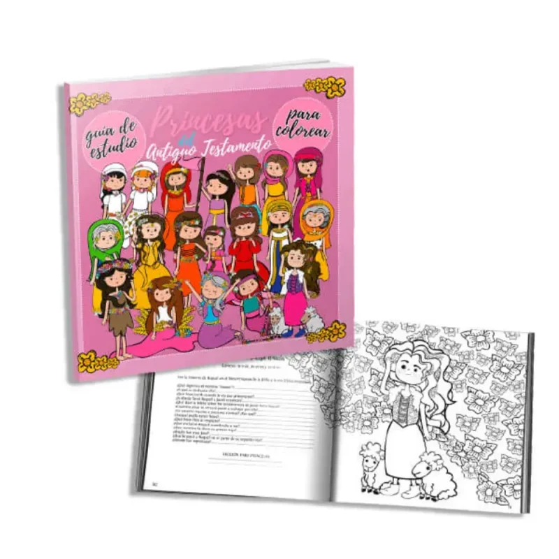 Princesas del Antiguo y Nuevo Testamento para colorear