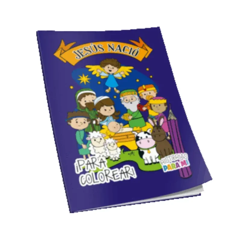 Vida de Jesús - para colorear