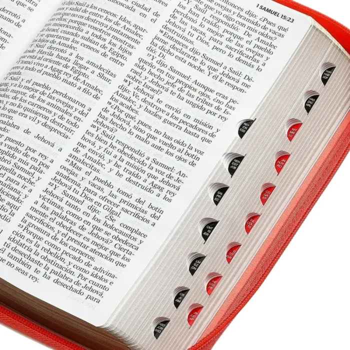 Biblia Inspiración RVR - Blanco - Coral / Pájaros - Imagen 4