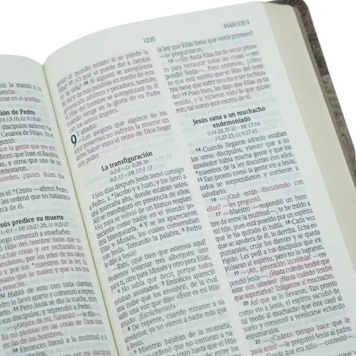 Biblia NVI compacta - Diseño madera - Imagen 3