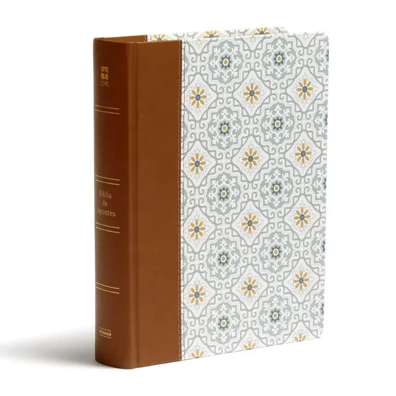Biblia de Apuntes NVI - Azulejos color salvia