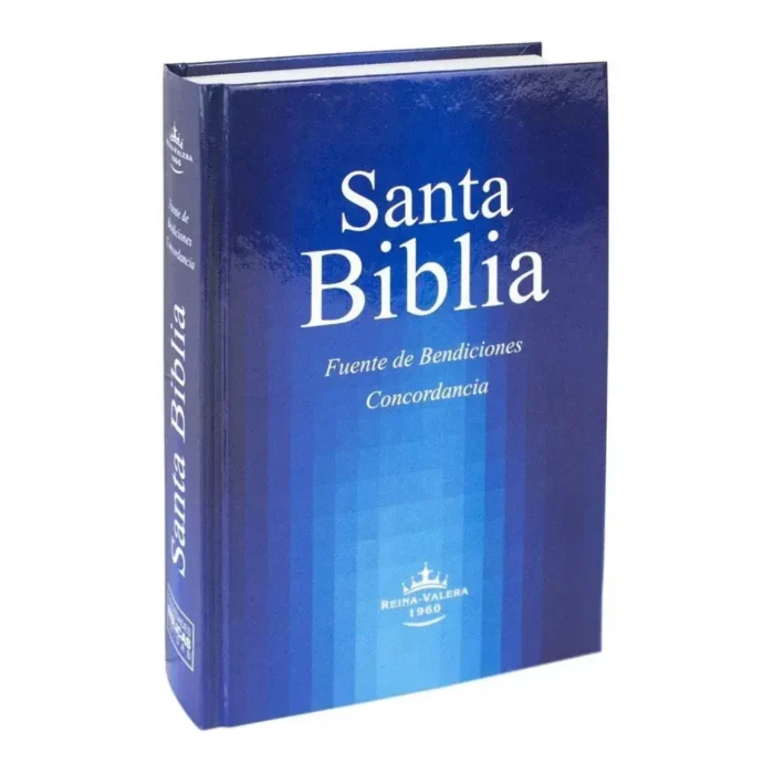Biblia RVR Tapa dura - Azul