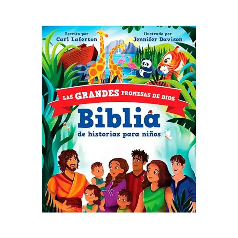 Biblia de historias para niños: grandes promesas de Dios