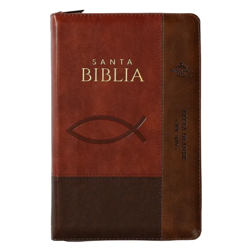Biblia RVR letra grande - Café
