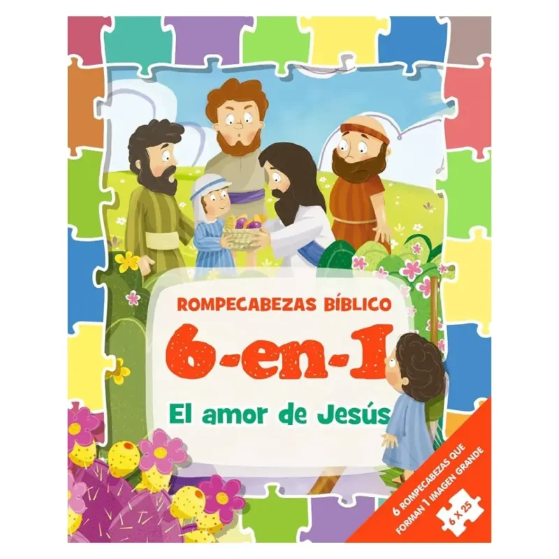 Rompecabezas 6 en 1 – El amor de Jesús