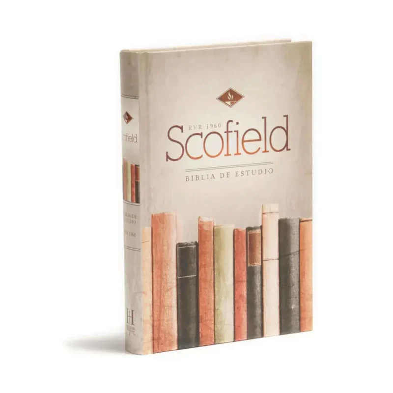 Biblia de Estudio Scofield RVR - Tamaño manual, tapa piel chocolate