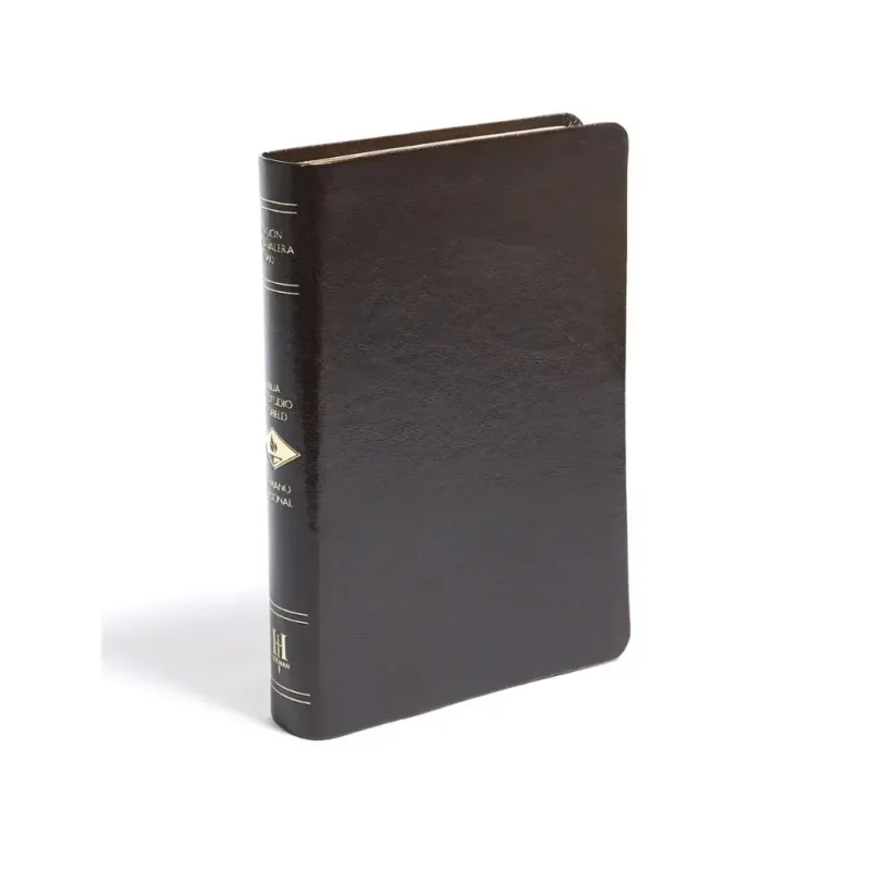 Biblia de Estudio Scofield RVR – Tamaño manual, tapa piel chocolate2