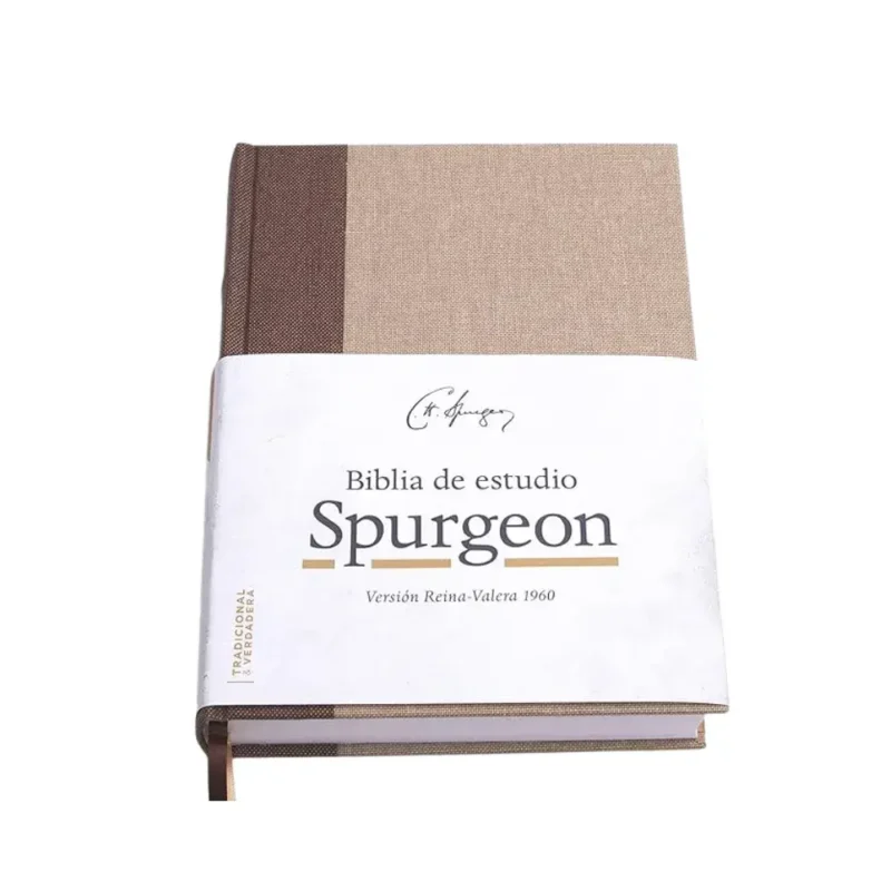 Biblia de Estudio Spurgeon - RVR Tapa Dura