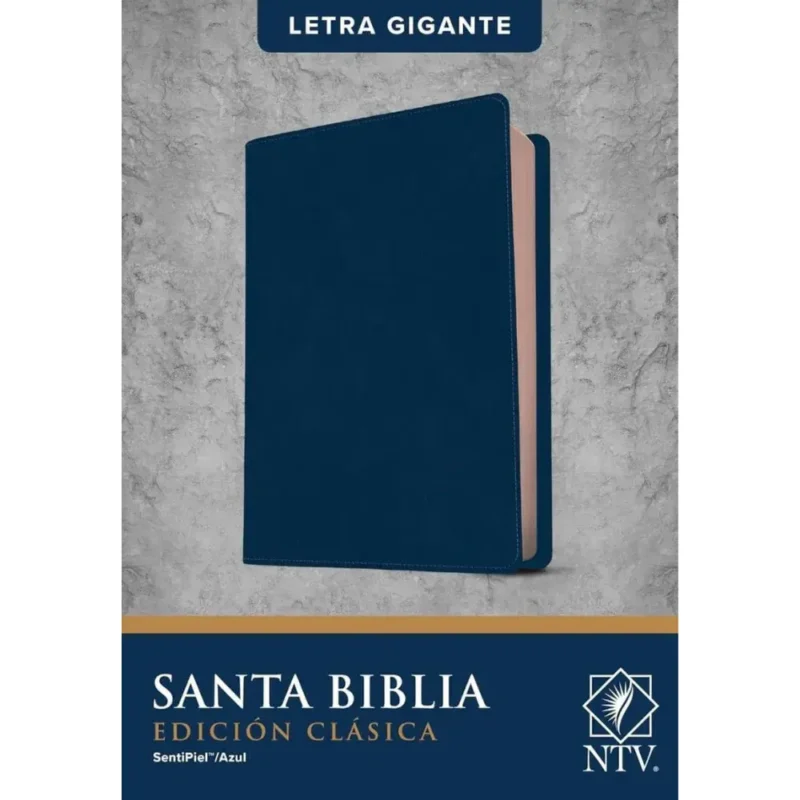 Biblia NTV Letra Gigante - Azul