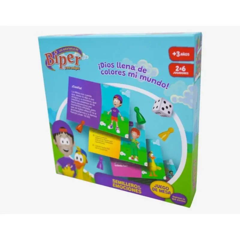 Juego de Mesa Infantil “Semillero de las Emociones” – Biper