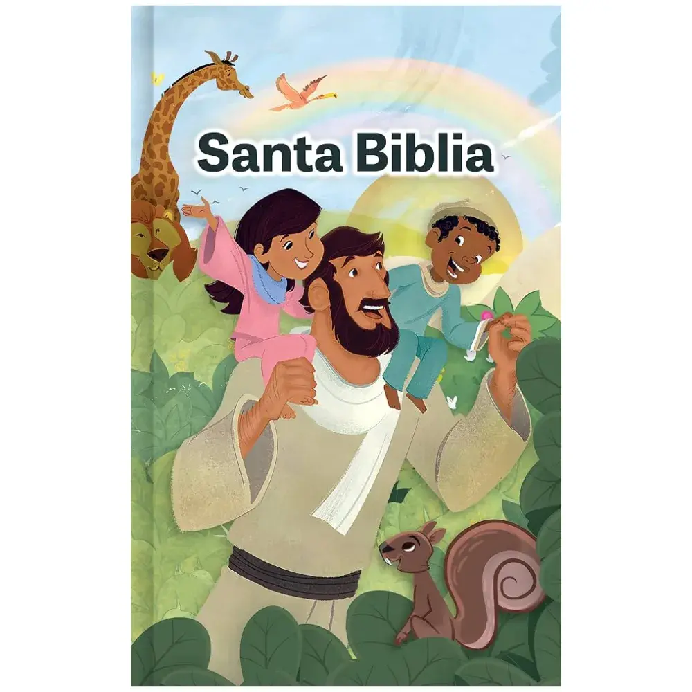 Biblia RVR para niños interactiva, tapa dura